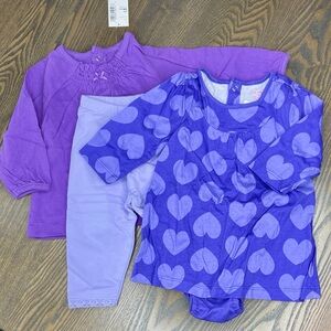 Purple Baby Bundled Set by The Children's Place